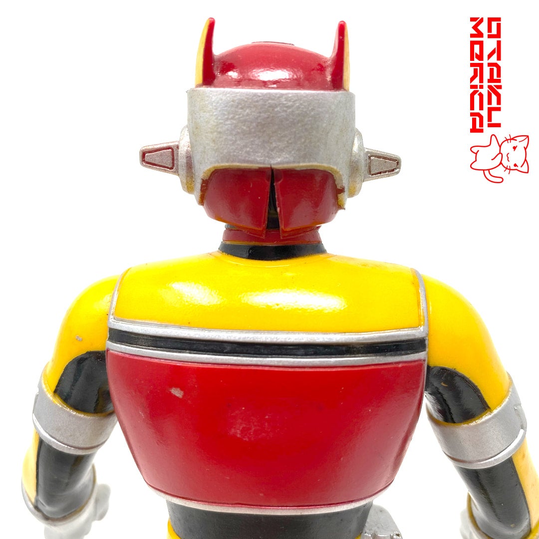 Bandai 1984 Nebula Mask Machine Man - Vintage Sofubi FIgure