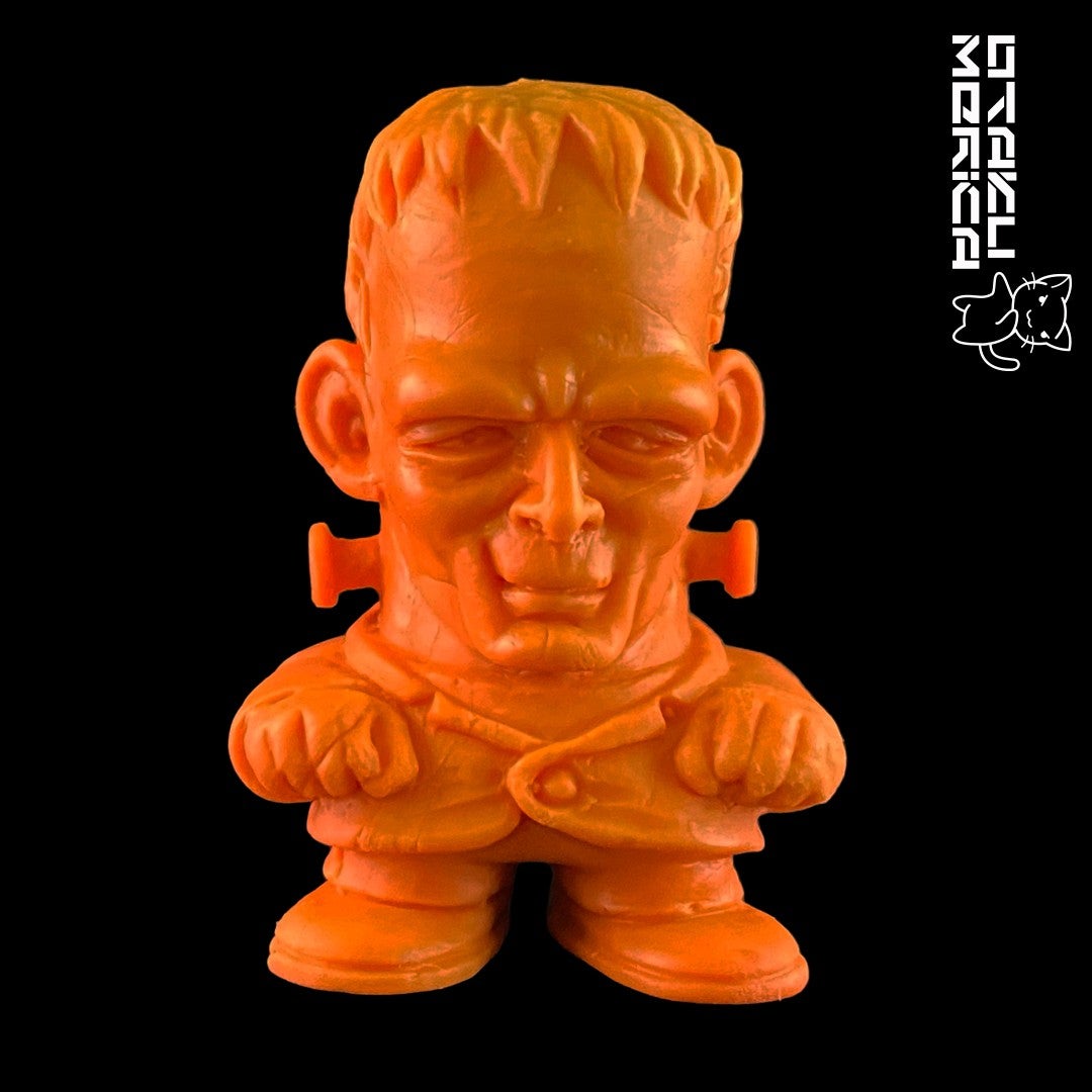 Bandai 1986 SD Horror World Frankenstein (Orange, Disc.) - Vintage