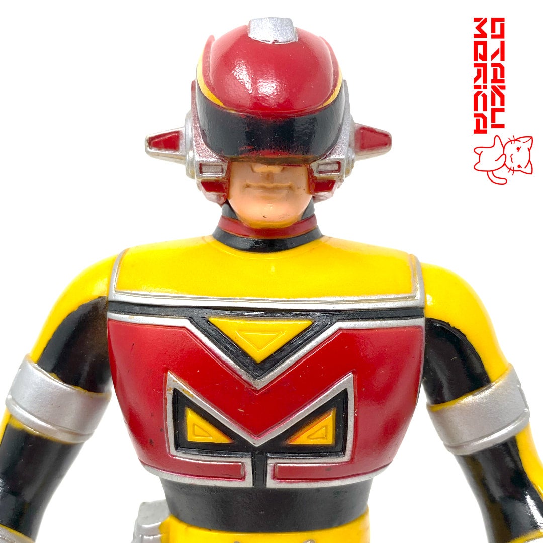 Bandai 1984 Nebula Mask Machine Man - Vintage Sofubi FIgure