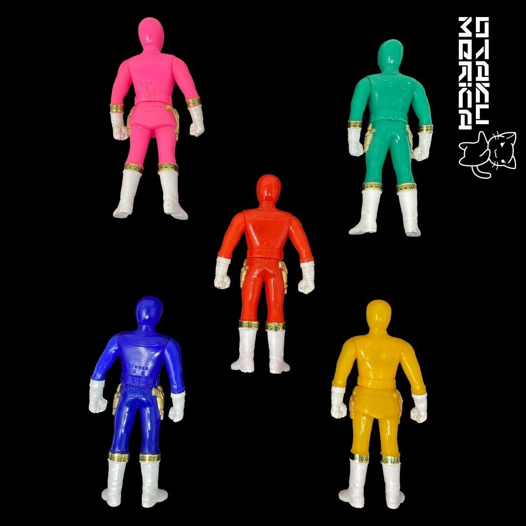 Bandai 1995 Chouriki Sentai Ohranger - Sofubi Figure Set | Otakumerica