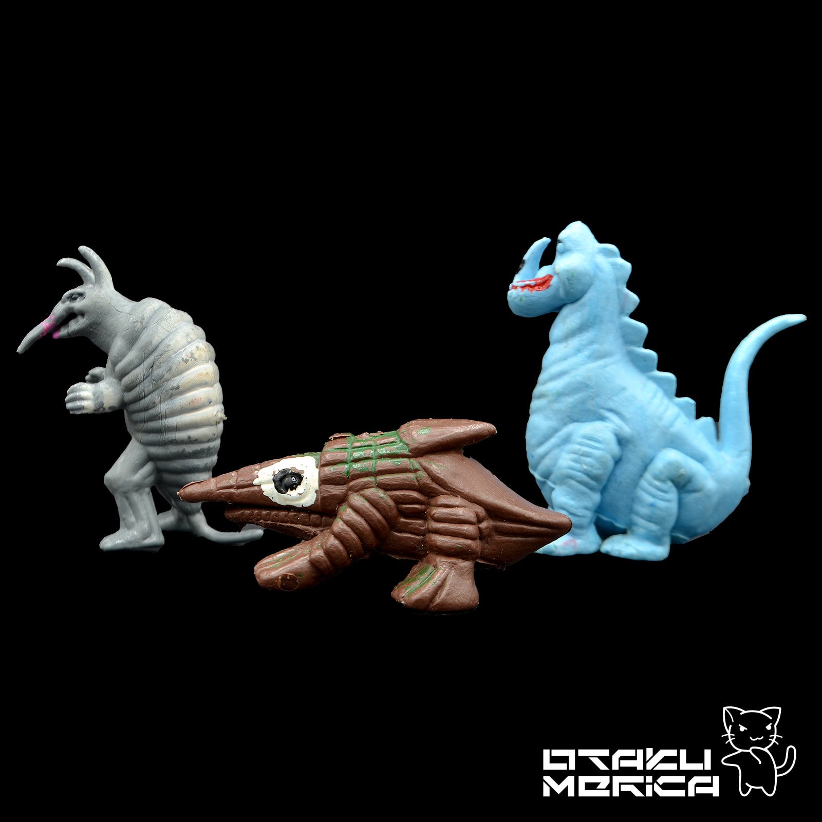 Prehistoric Animals 1980s D&D Bulette & Monsters Chinasaur Set