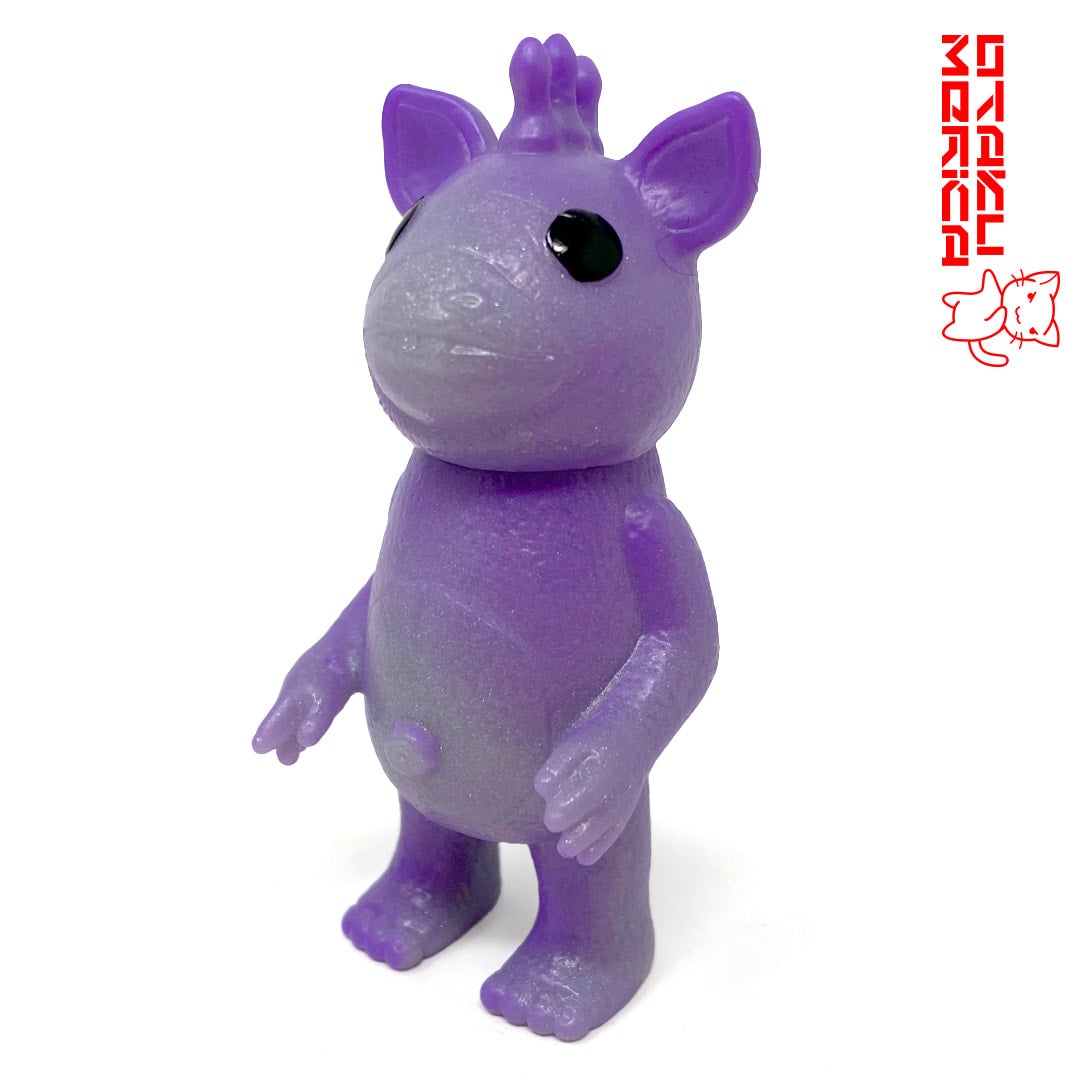 Kaiju Booska Inukuma Jumbo Sofubi 40cm - Noir/Violet, Occasion
