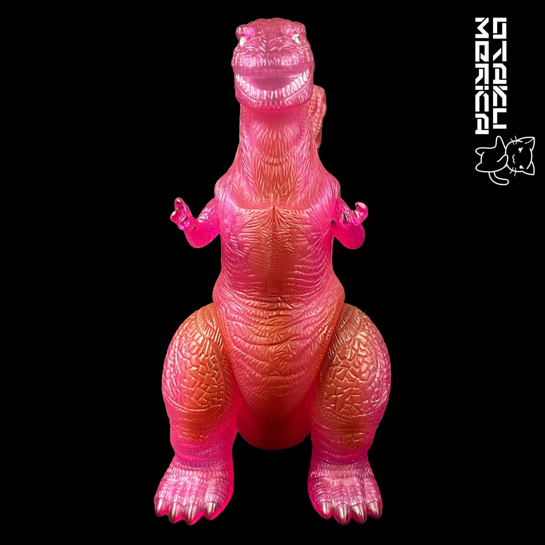 Marusan Shin Godzilla 2016 350 Scale (Pink, Metallic) Kaiju Sofubi Figure