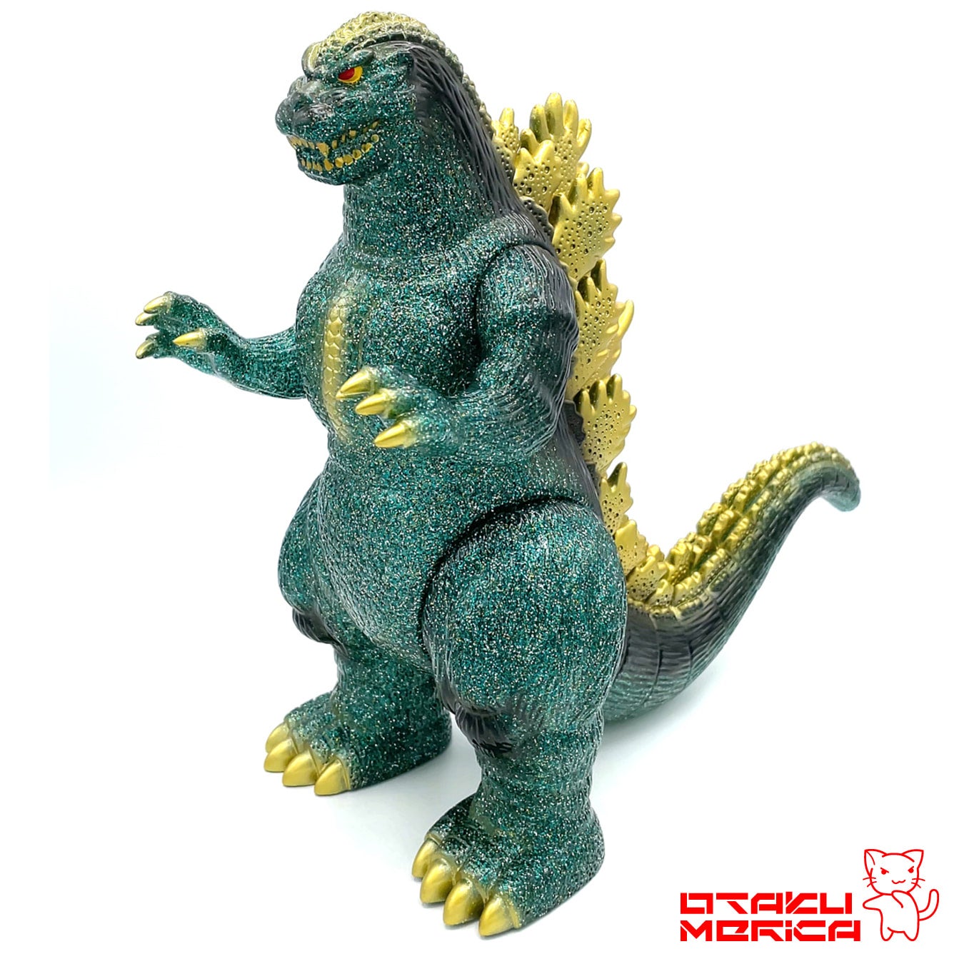 Marusan 2022 Godzilla 1989 (Green & Gold Glitter) - BioGoji Kaiju ...