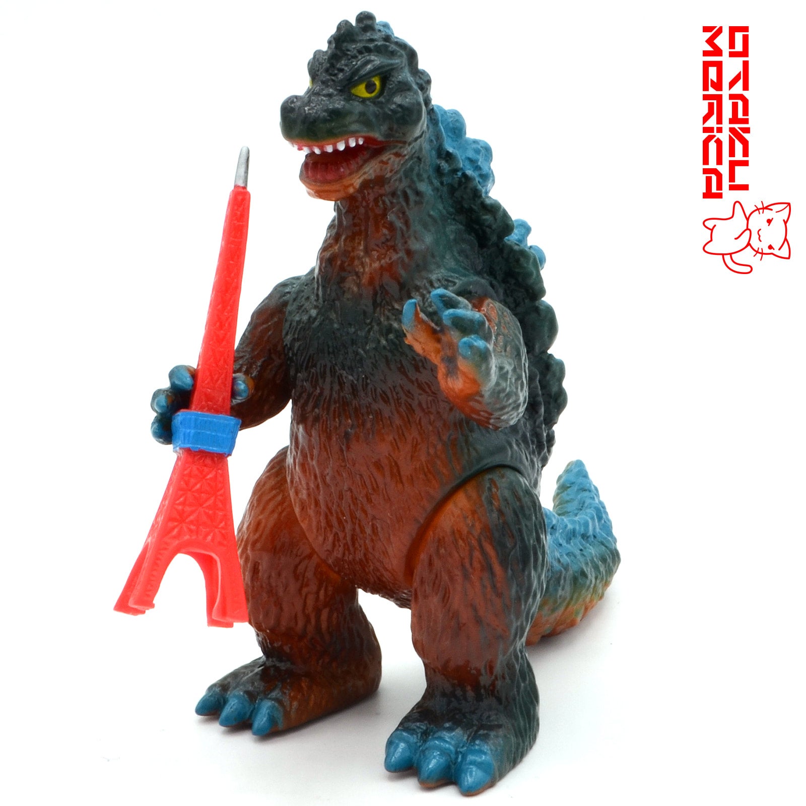 Kamoebas Godzilla Bullmark X Iwakura Legends Collection Mini Sofubi NEU