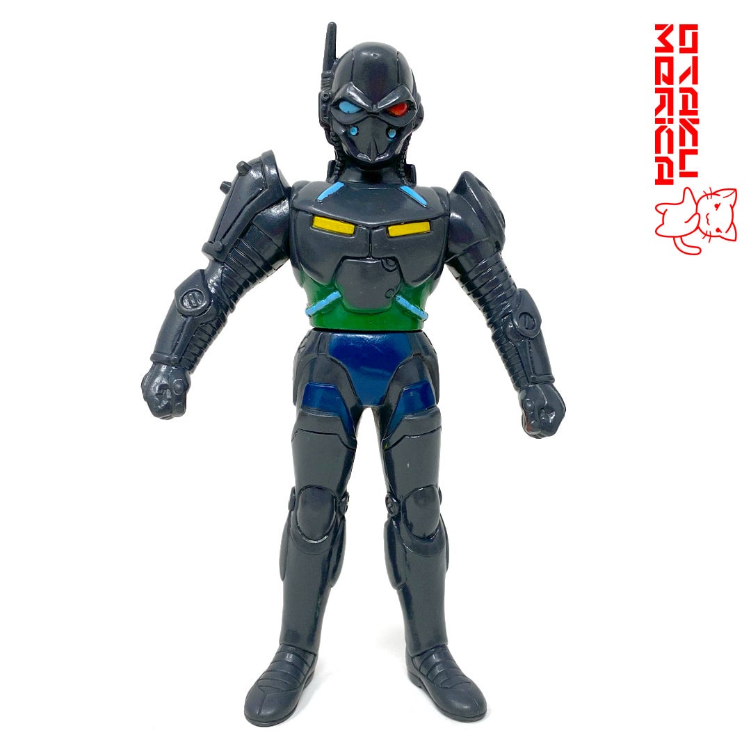 Bandai 1988 Choujuu Sentai Liveman Guardnoid Gash - Sofubi Figure ...